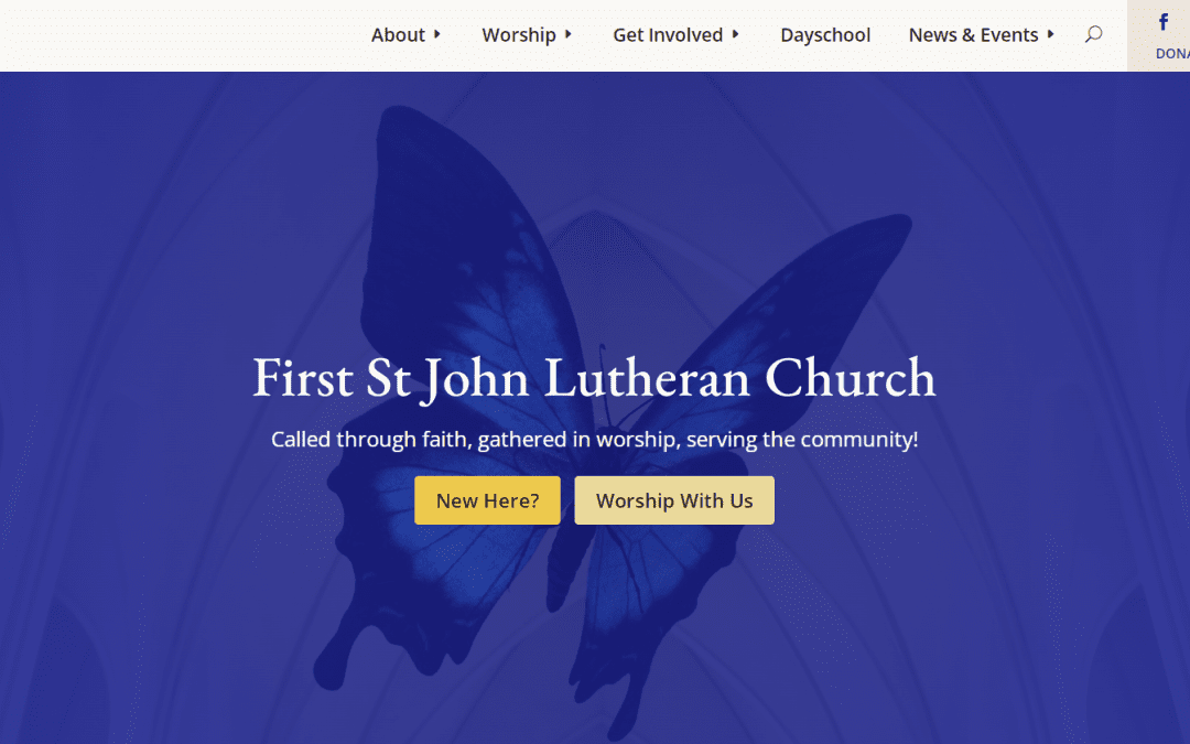 First St John Website gets a Facelift