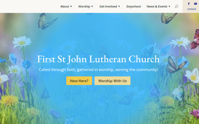 New First St John Website