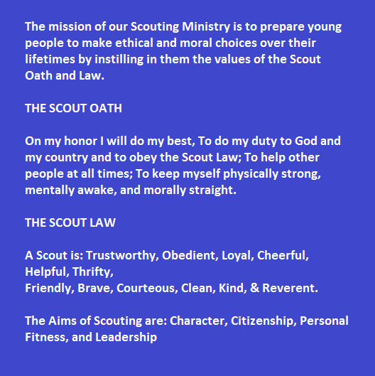 First St John Lutheran Church Scouting Ministry Mission