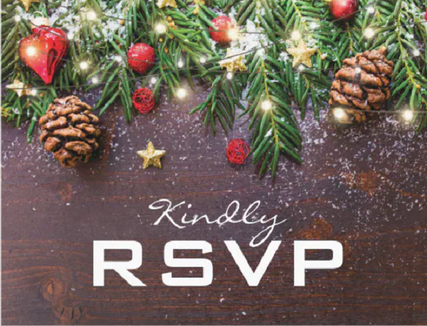 FAMILY CHRISTMAS PARTY RSVPs DUE!