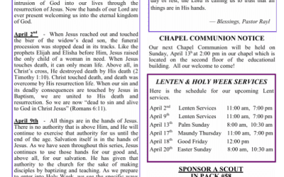 April 2025 Newsletter