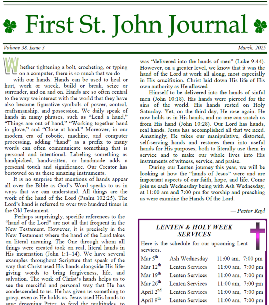 FSJ - Journal - March 2025