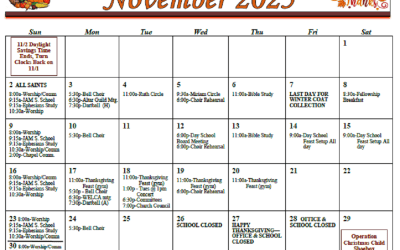 November 2025 Calendar