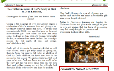 December 2025 Newsletter