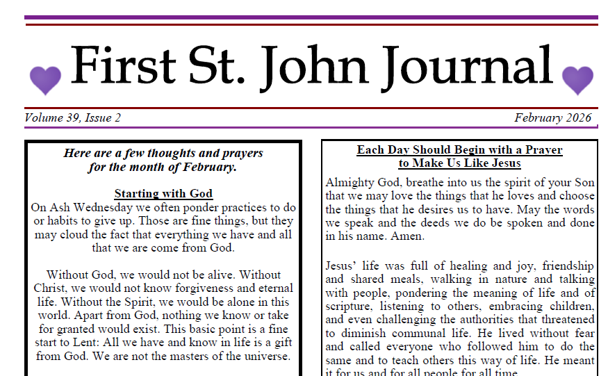 February 2026 Newsletter