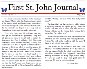 FSJ - May 2026 Newsletter