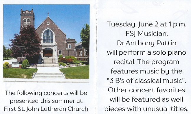 FSJ Mid-Day Concert Series