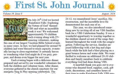 August 2026 Newsletter