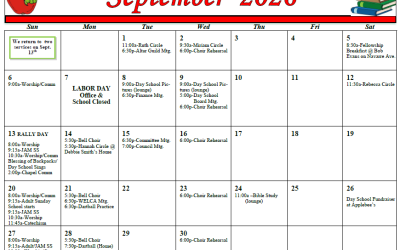 September 2026 Calendar
