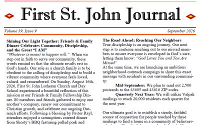 September 2026 Newsletter
