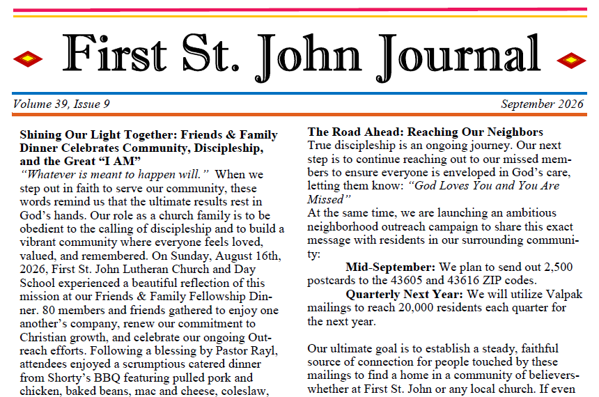 FSJ - Journal - September 2026