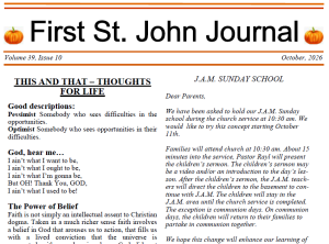 FSJ - October 2026 Newsletter Pic